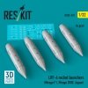 RESKIT RS32-0531 LRF-4 rocket launchers (4 pcs) (3D Printed) 1/32